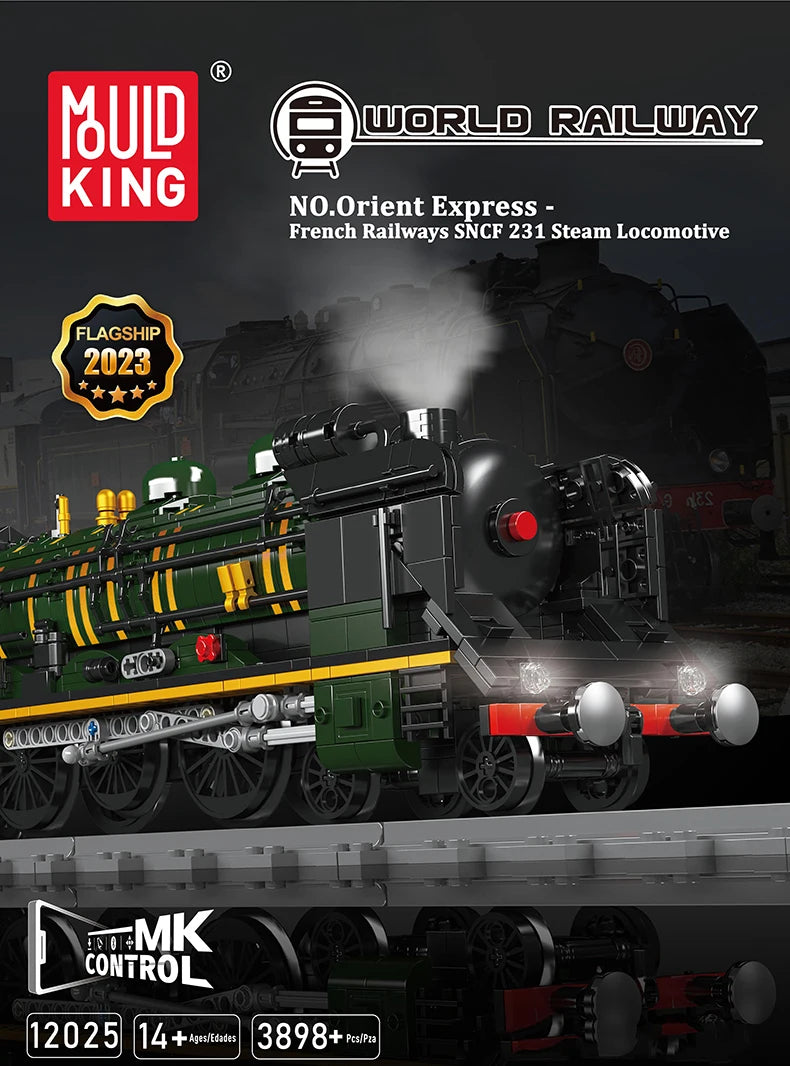 Jouetia™ Train à Vapeur Motorisé