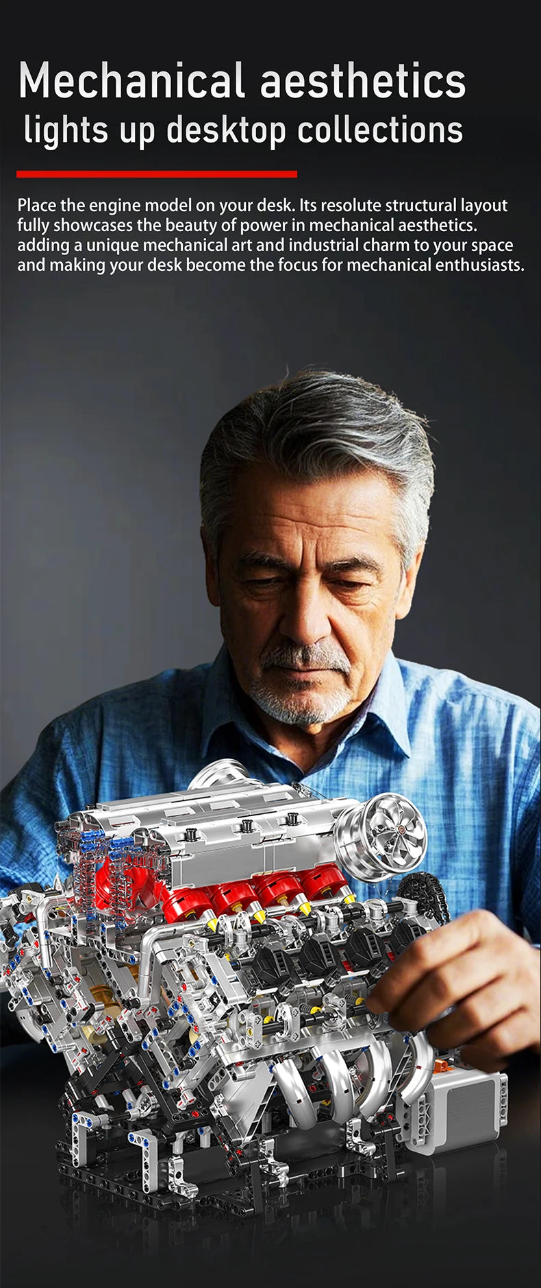 Jouetia™ Moteur V8