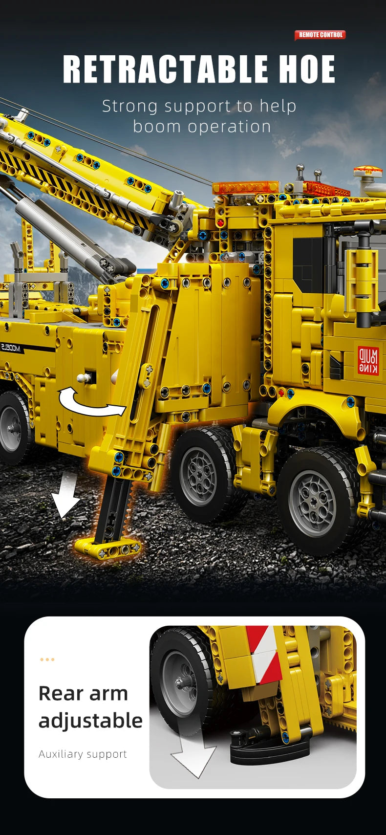 Jouetia™ Grue de Dépannage