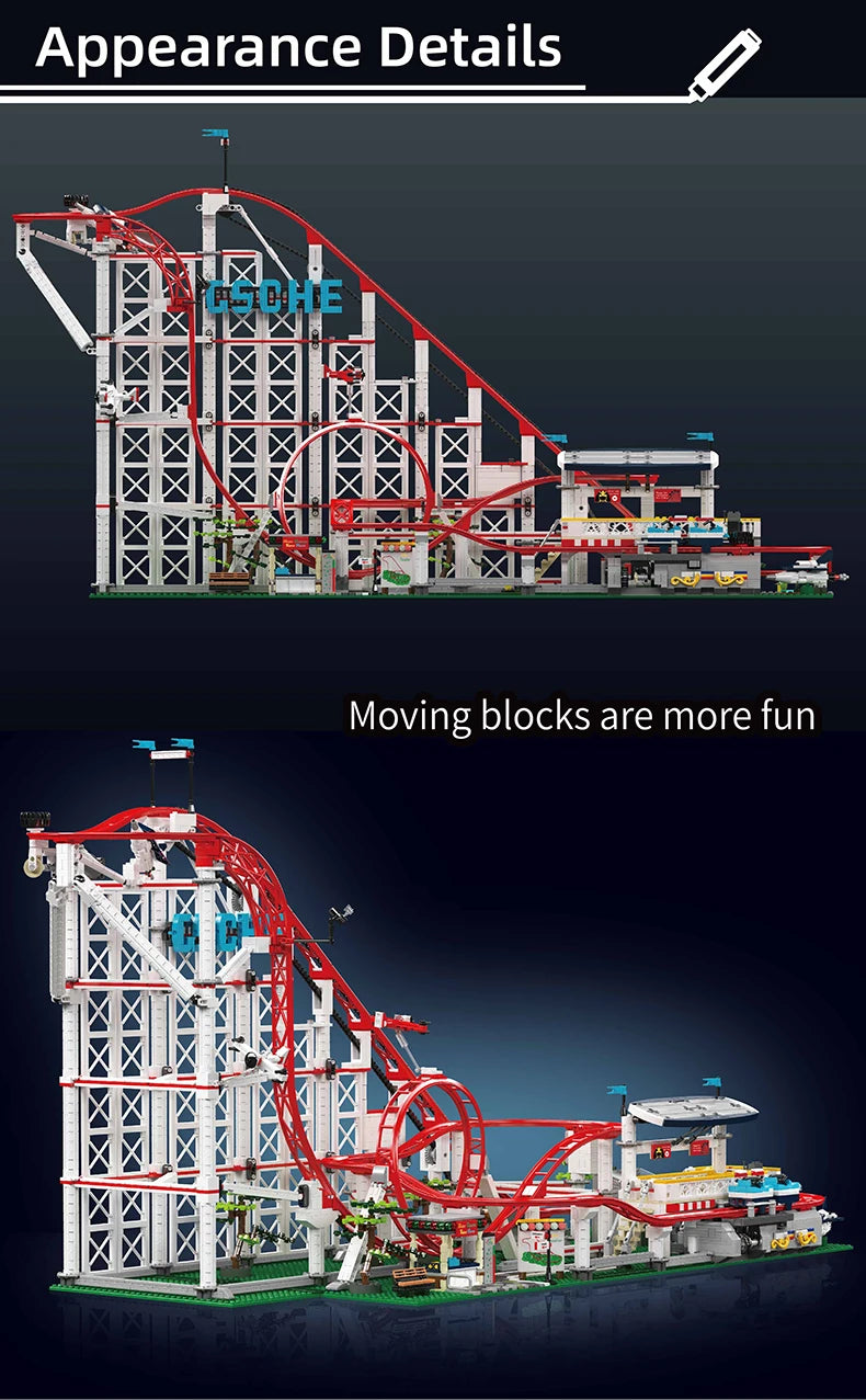 Jouetia™ Montagnes Russes Motorisées