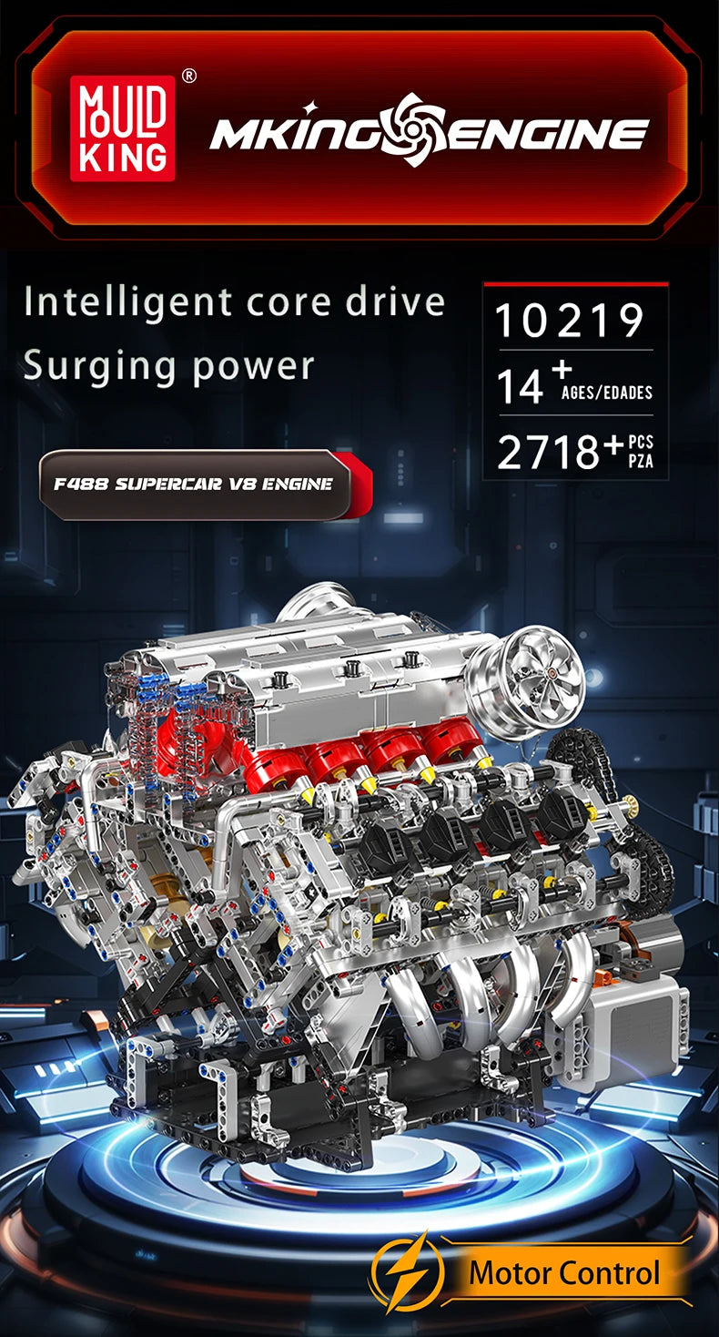 Jouetia™ Moteur V8