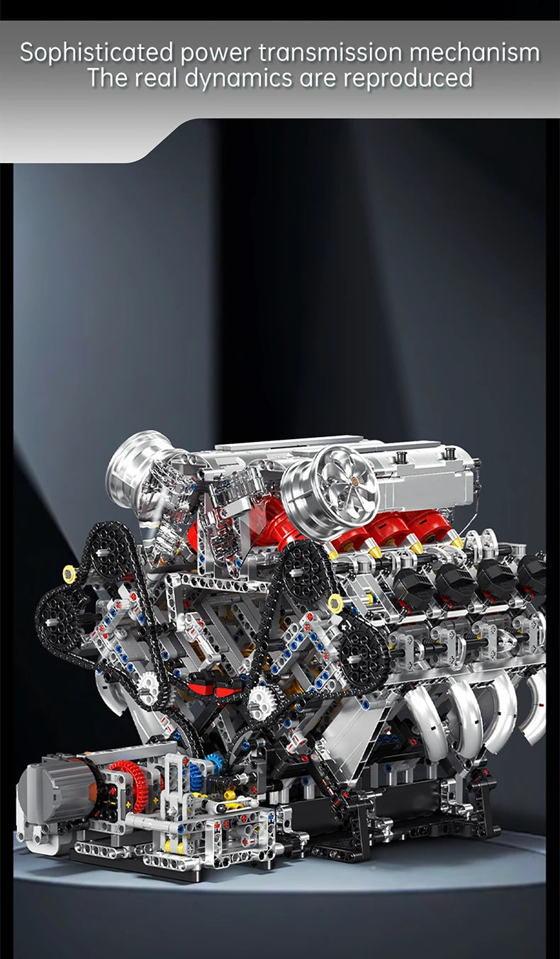 Jouetia™ Moteur V8