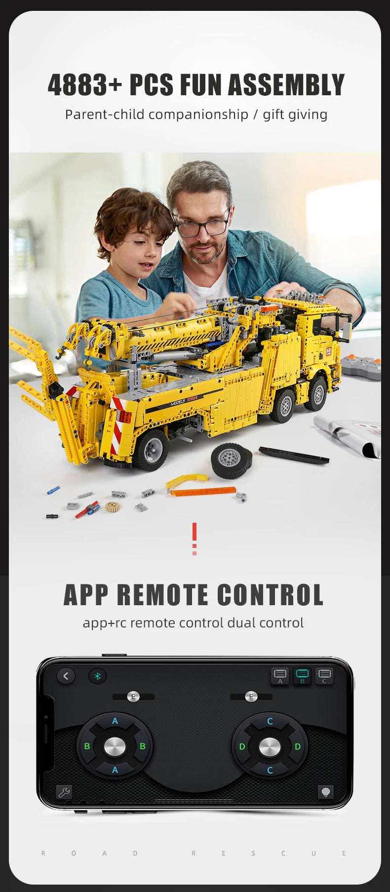 Jouetia™ Grue de Dépannage