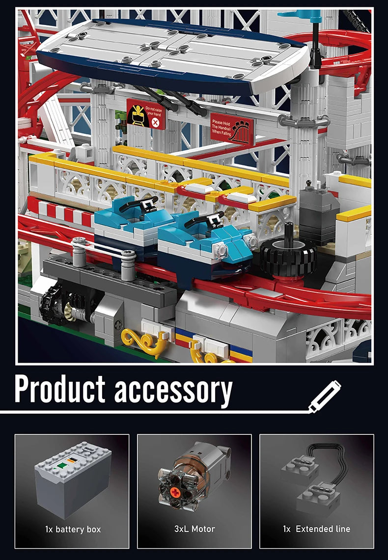 Jouetia™ Montagnes Russes Motorisées