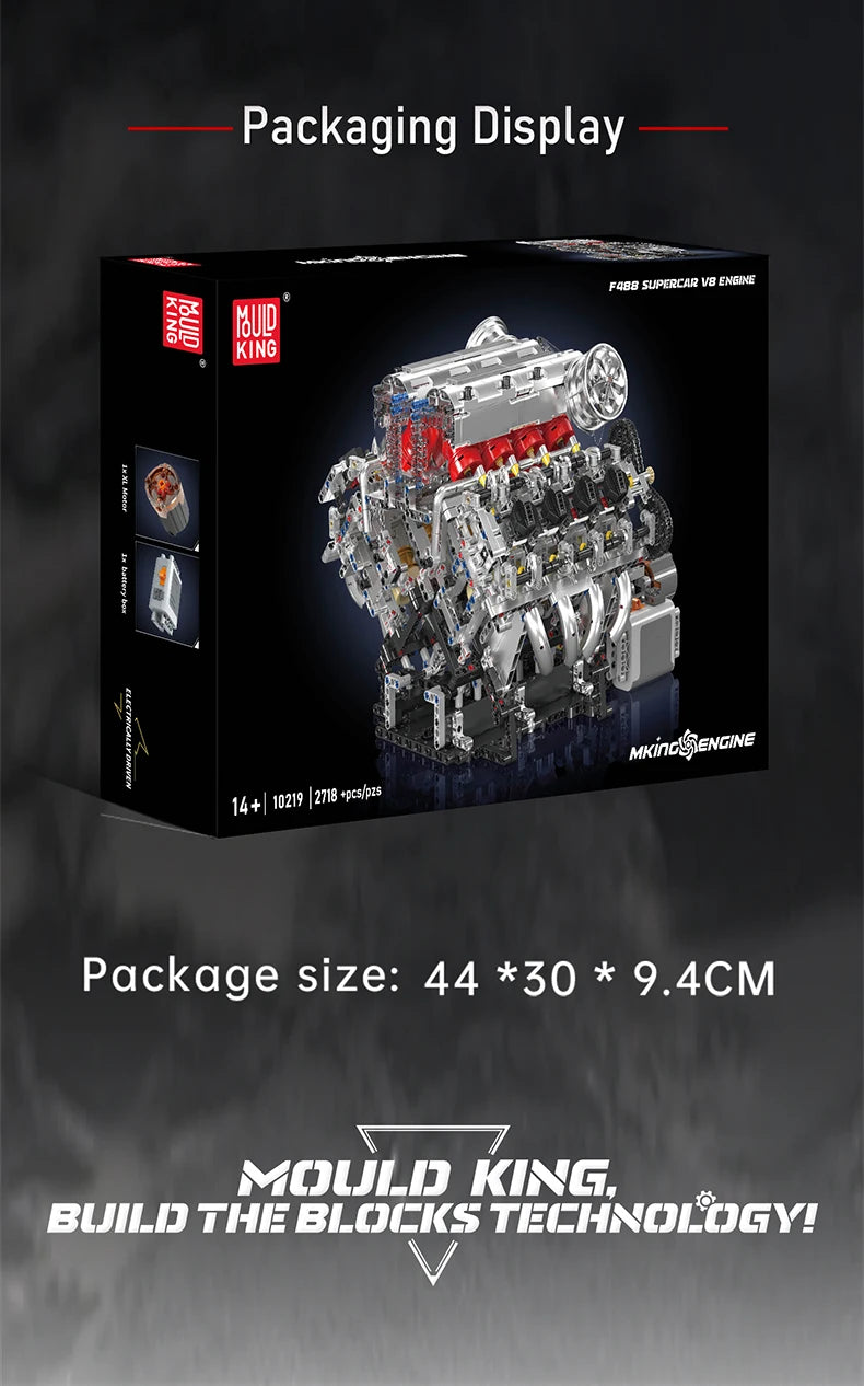 Jouetia™ Moteur V8